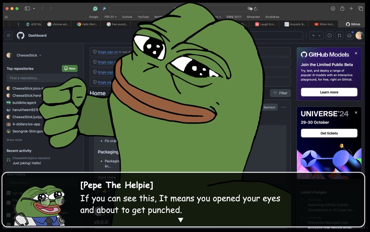 Pepe The Helpie